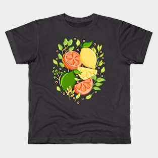 Orange Lemon Lime Kids T-Shirt